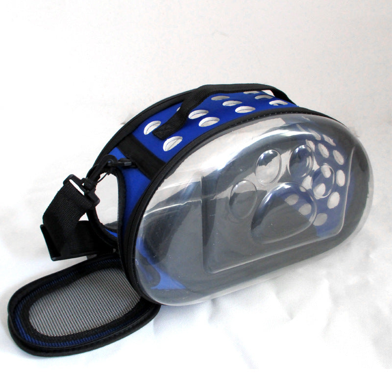 通気性ペットキャリーバッグ｜折りたたみ式・軽量・猫犬用ショルダー＆リュック対応