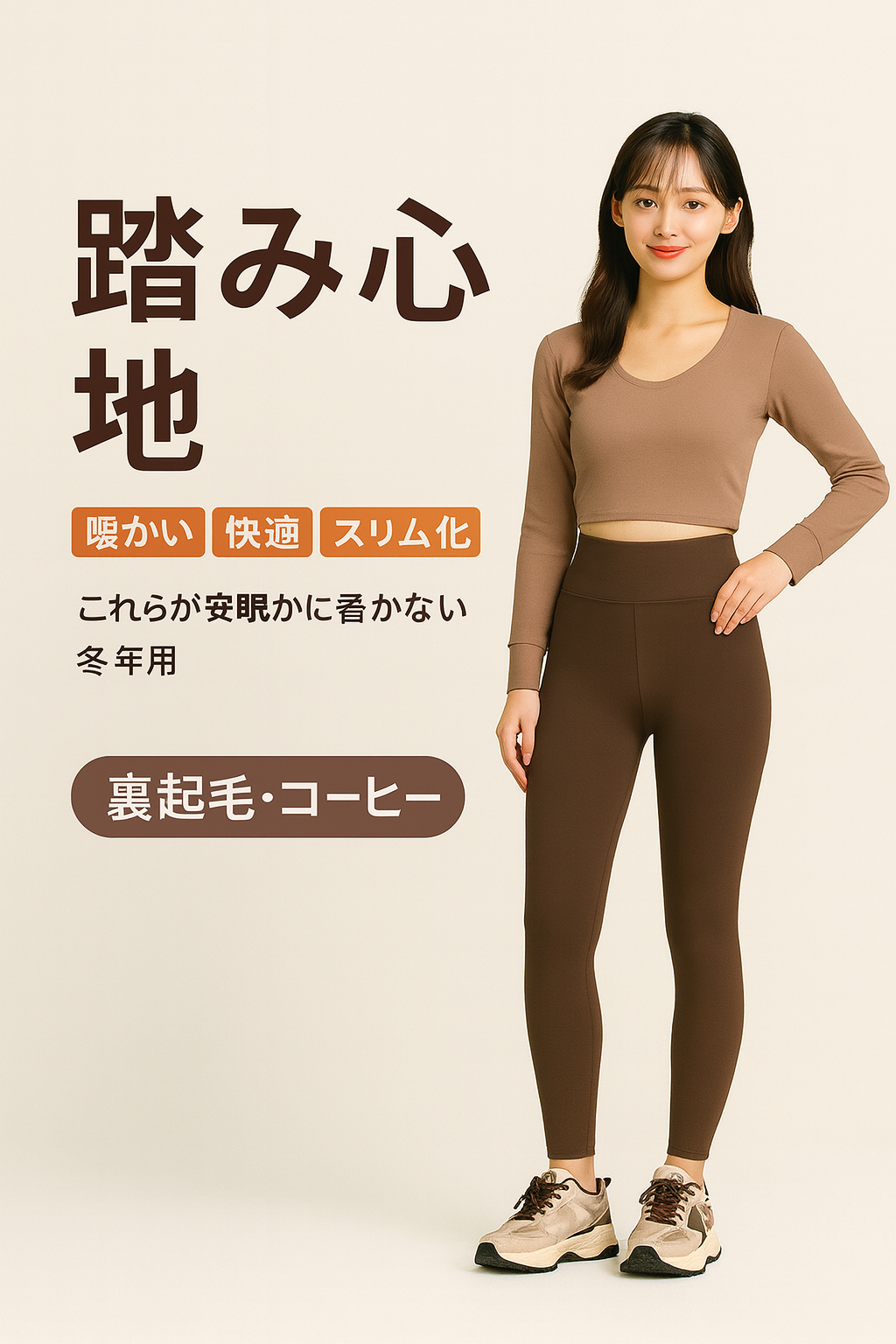 High-waisted fleece-lined shark pants | Super stretchy, flattering legs, and warm for fall and winter