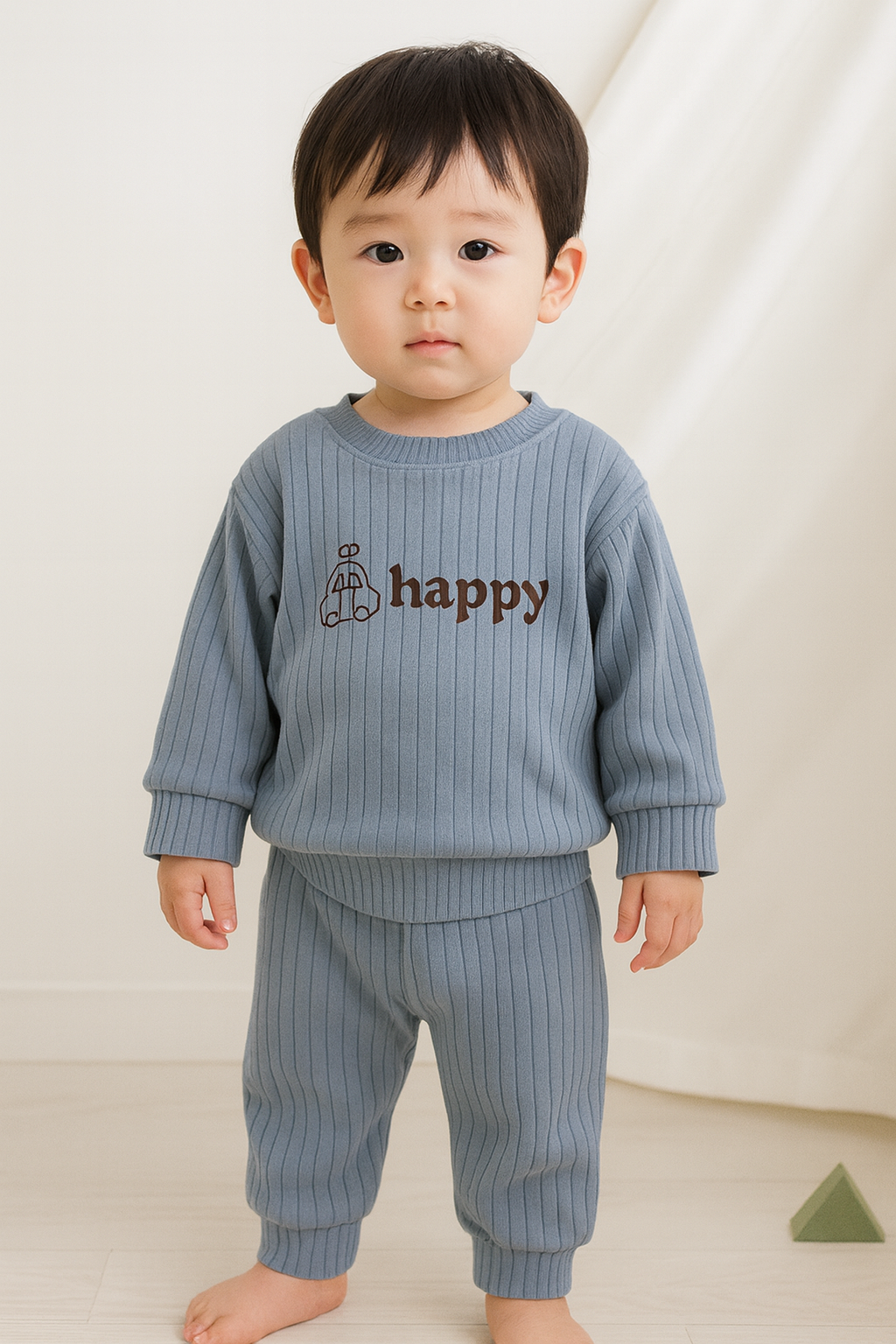 ベビーリブセットアップ 上下2点セット（80–150cm）