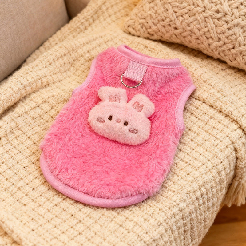 猫用・小型犬用 冬用ふわもこ防寒ウェア｜可愛い両面デザインペット服