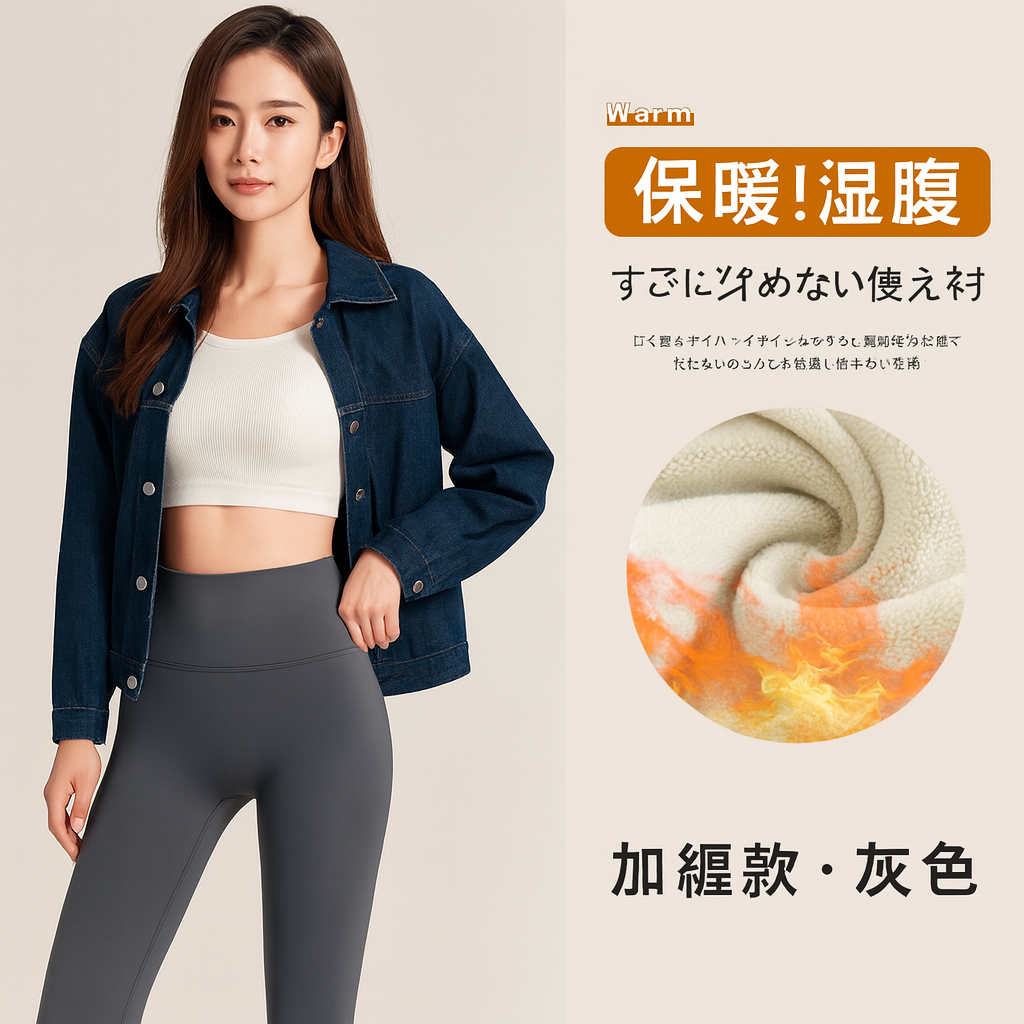 High-waisted fleece-lined shark pants | Super stretchy, flattering legs, and warm for fall and winter